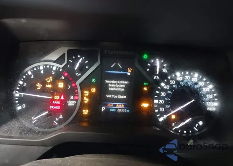 2022 Toyota Tundra Sr5 из США, поврежденный, VIN 5TFLA5DA9NX042790